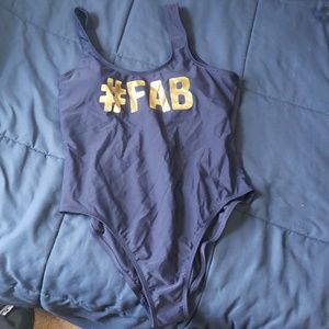#Fab one piece swimsuit
